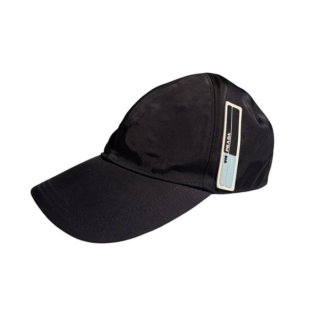 Nylon logo patch cap